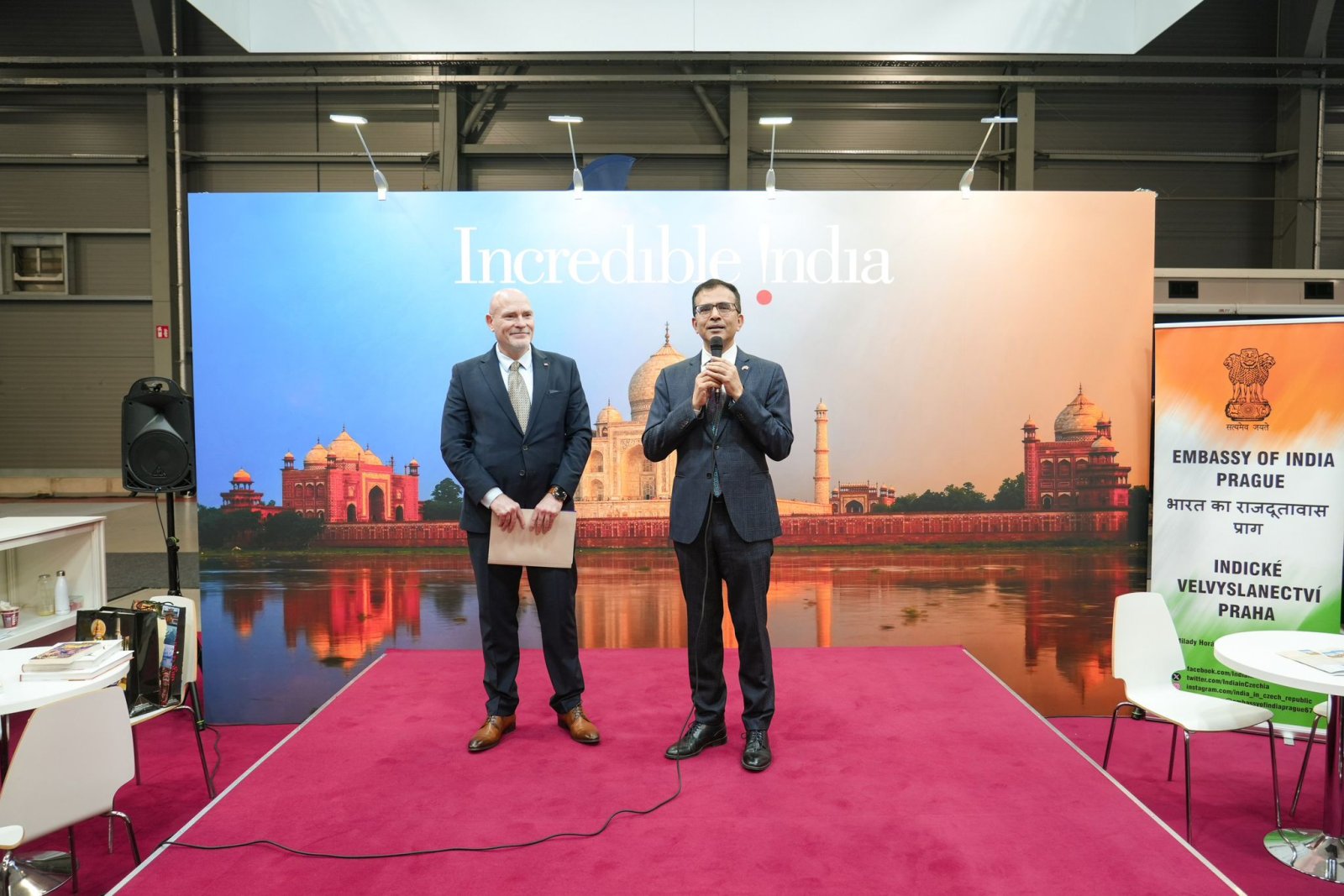 India shines at Holiday World & Region World Tourism Expo, Prague!