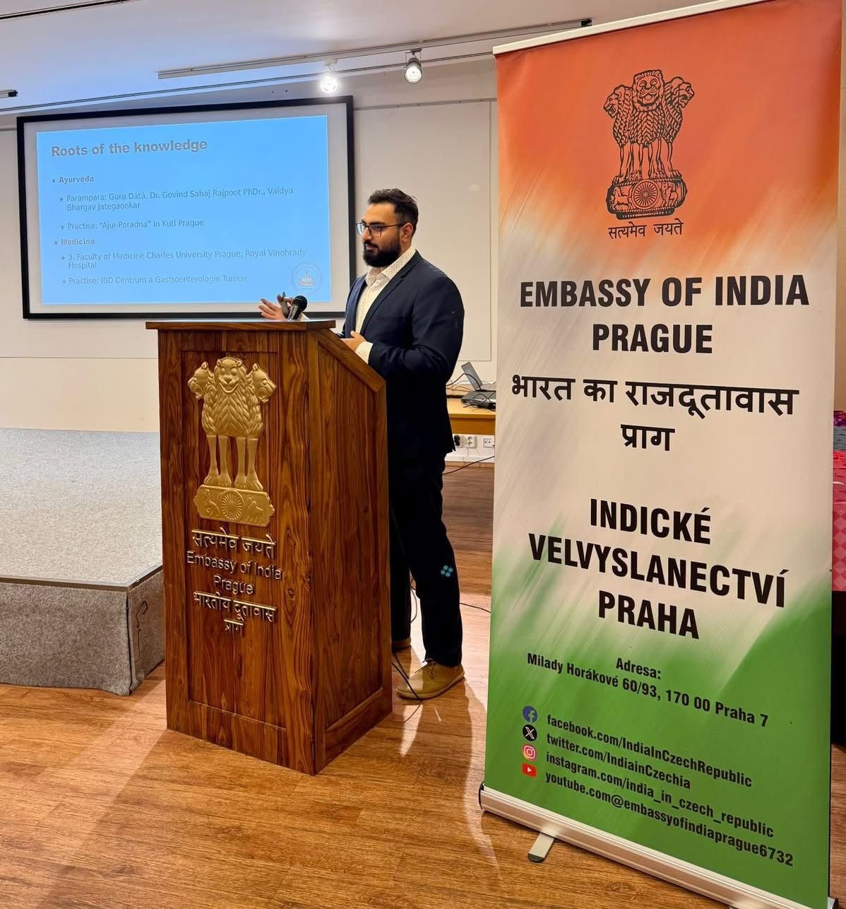 The 10th Ayurveda Day was celebrated at the Embassy of India premises. This year’s celebration was themed “Ayurveda for People and Planet