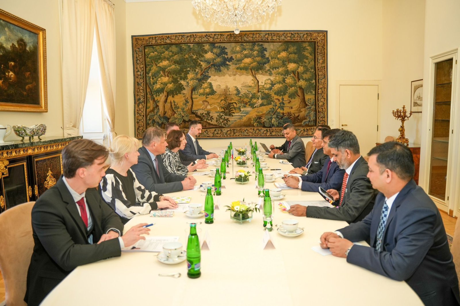 Continuing the series of engagement on his visit to Czechia, Minister of State for Commerce & Industry, Jitin Prasada , met with Marie Chatardová, Deputy Minister at the Ministry of Foreign Affairs of the Czech Republic.