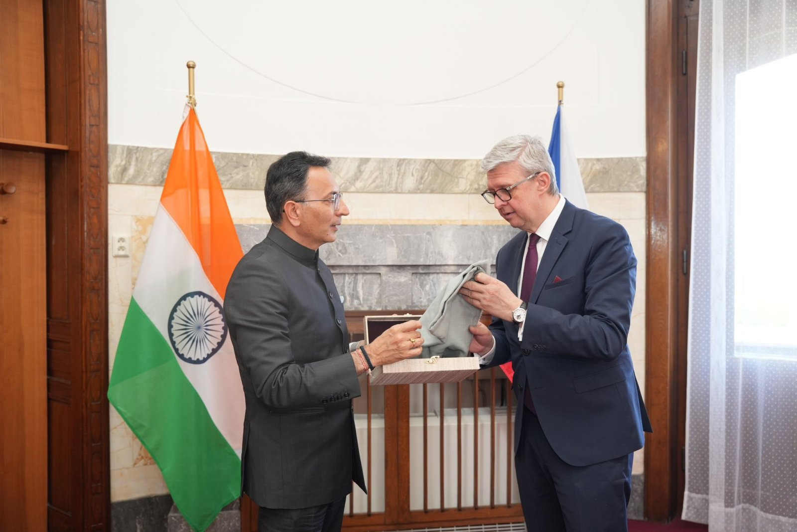 Visit of MoS Commerce and Industry