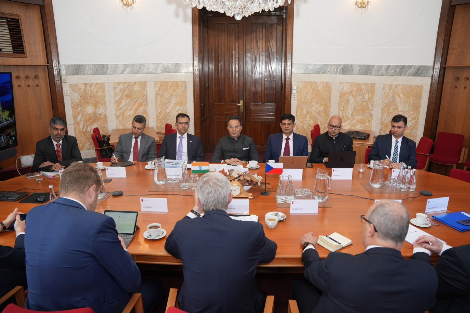 Visit of MoS Commerce and Industry