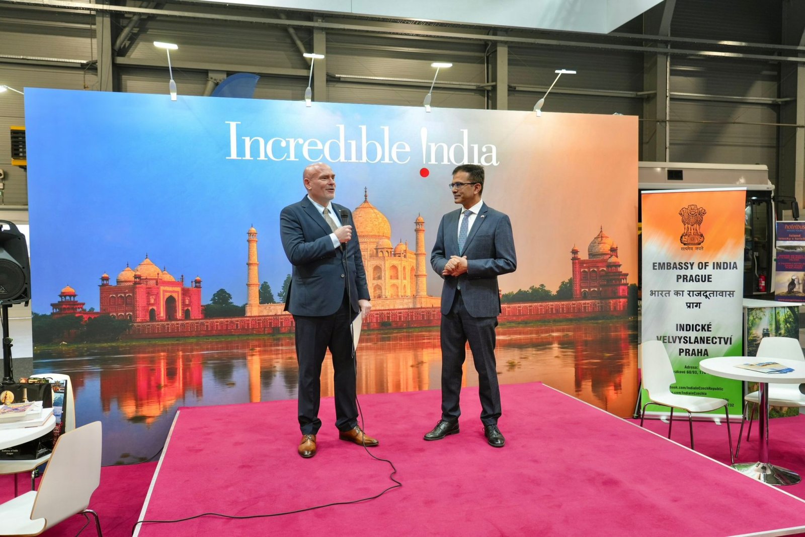 India shines at Holiday World & Region World Tourism Expo, Prague!