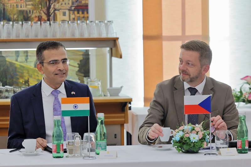 3rd India Professionals and Entrepreneurs Forum meeting with Deputy Prime Minister and Interior Minister Vit Rakusan