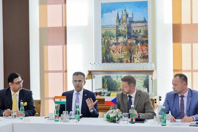 3rd India Professionals and Entrepreneurs Forum meeting with Deputy Prime Minister and Interior Minister Vit Rakusan