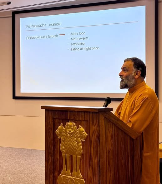 The 10th Ayurveda Day was celebrated at the Embassy of India premises. This year’s celebration was themed “Ayurveda for People and Planet