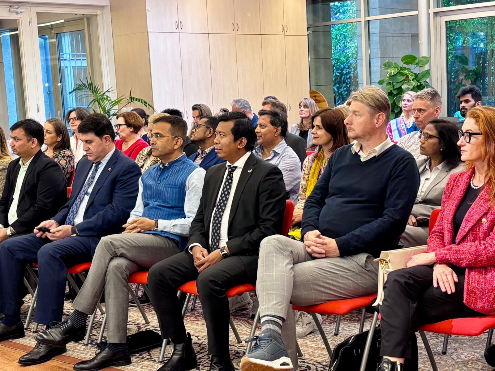 The 10th Ayurveda Day was celebrated at the Embassy of India premises. This year’s celebration was themed “Ayurveda for People and Planet