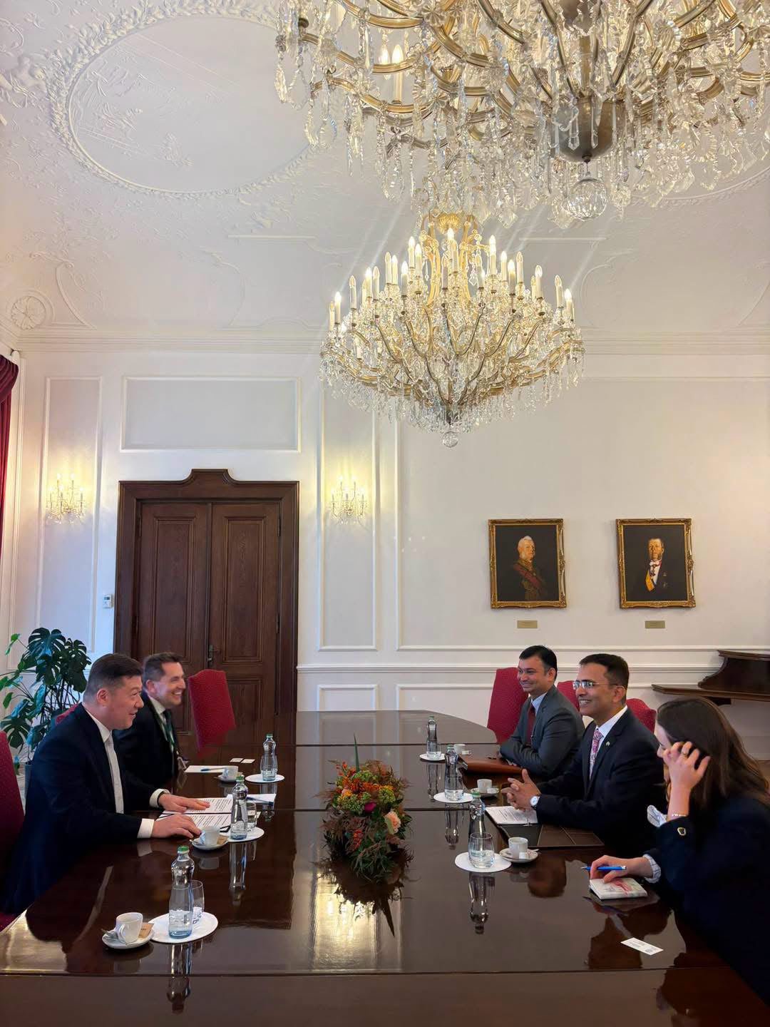 Ambassador called on Mr Tomio Okamura, President of the Chamber of Deputies of the Czech Parliament