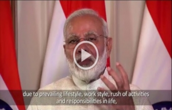 Prime Minister of India message for International Day of Yoga 2019