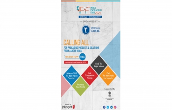 India Packaging Fair from 25th April  – 27th April, 2022