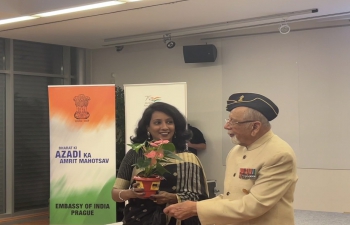 15.09.2022 Welcoming of Indian Armed Forces' War Veterans and Veer Naris (War Widows)