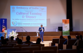 26.11.2022 Cultural evening with Indian students in CR