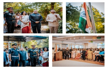 The 77th Independence Day of India was celebrated with patriotic fervour and enthusiastic participation of Indian Diaspora on 15 August 2023 in Embassy of India, Prague